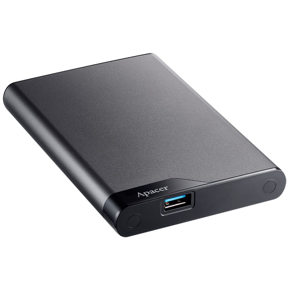 Жесткий диск внешний Apacer AC632A AP2TBAC632A-1 2TB 2.5" USB 3.1 Gen 1, Military-Grade Shockproof Protection, Aluminum Alloy, Win/Mac/Linux, Grey, RTL (915429)