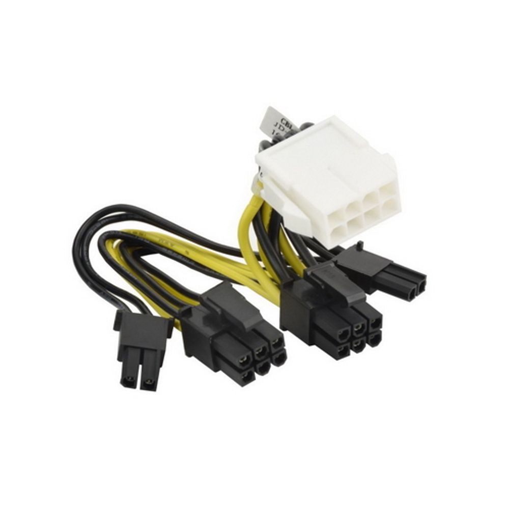 Кабель SuperMicro CBL-PWEX-1040 NVIDIA Quadro & Generic GPU Cable GPU,2x4M/CPU to two (2x3F+2x1F)/PCIe,P4.2, 5CM,16/20AWG, 10.5A/pin(16AWG), 8A/pin(20AWG), -25;85C,RoHS