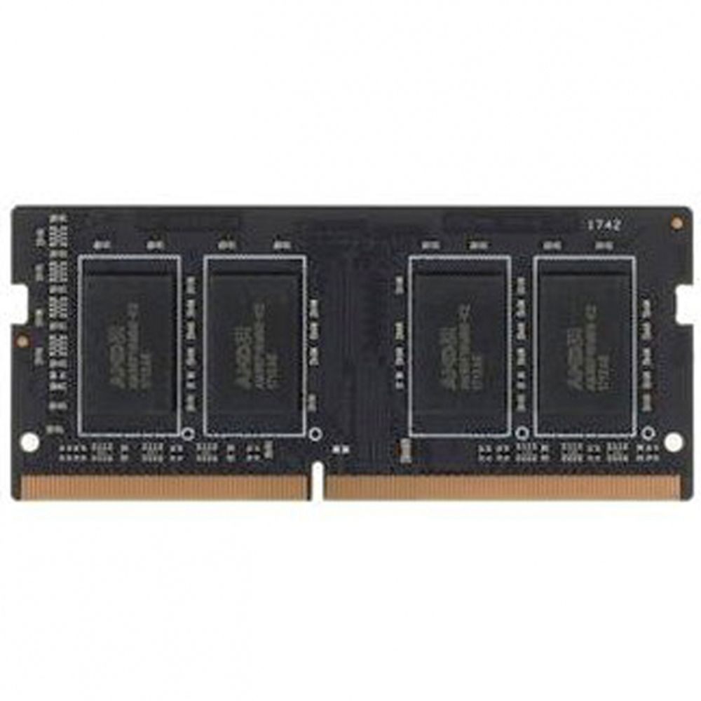 Модуль памяти AMD Radeon R7 Performance Series Black R744G2400S1S-U 4GB DDR4 2400 SO DIMM Non-ECC, CL16, 1.2V,  RTL (182316)