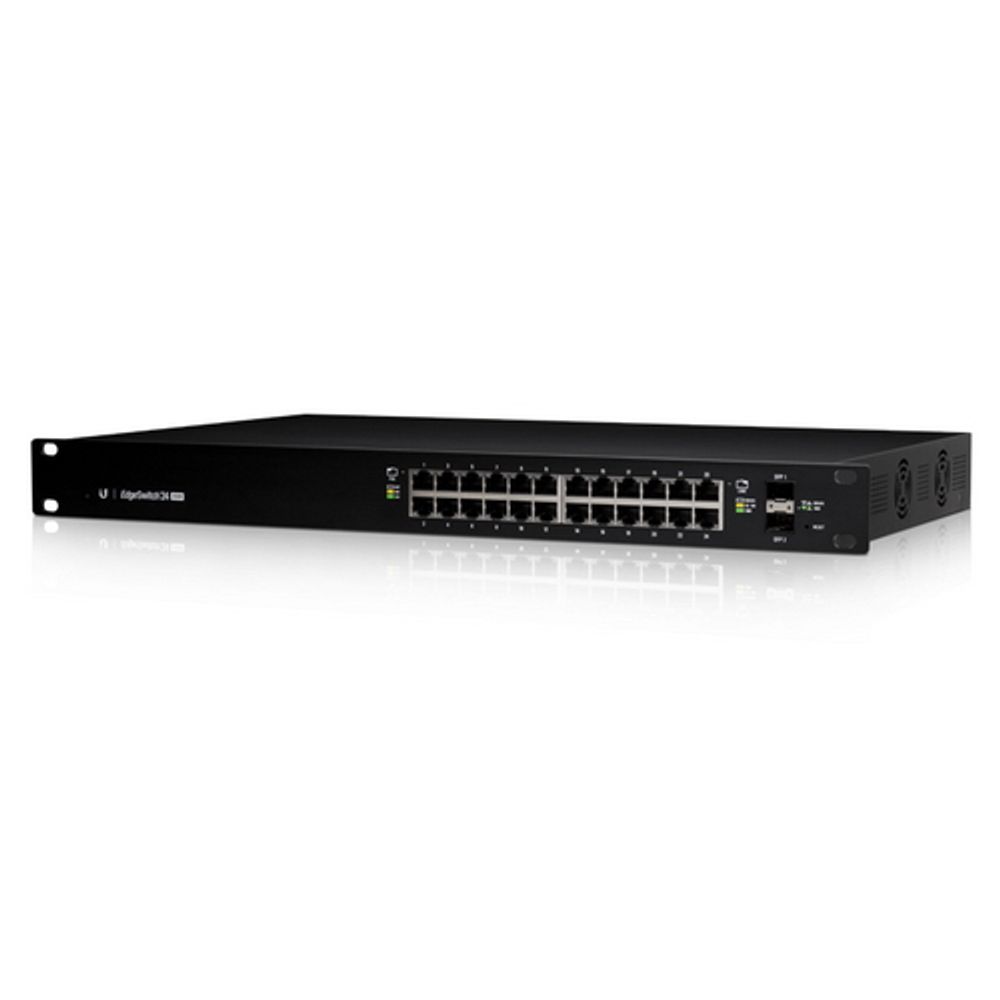 Коммутатор Ubiquiti EdgeSwitch 24-250W |ES-24-250W| Ubiquiti коммутатор 24 порта, раздача питания 24/48В на всех |ES-24-250W| портах, суммарная мощность 250W (728565) (022241)