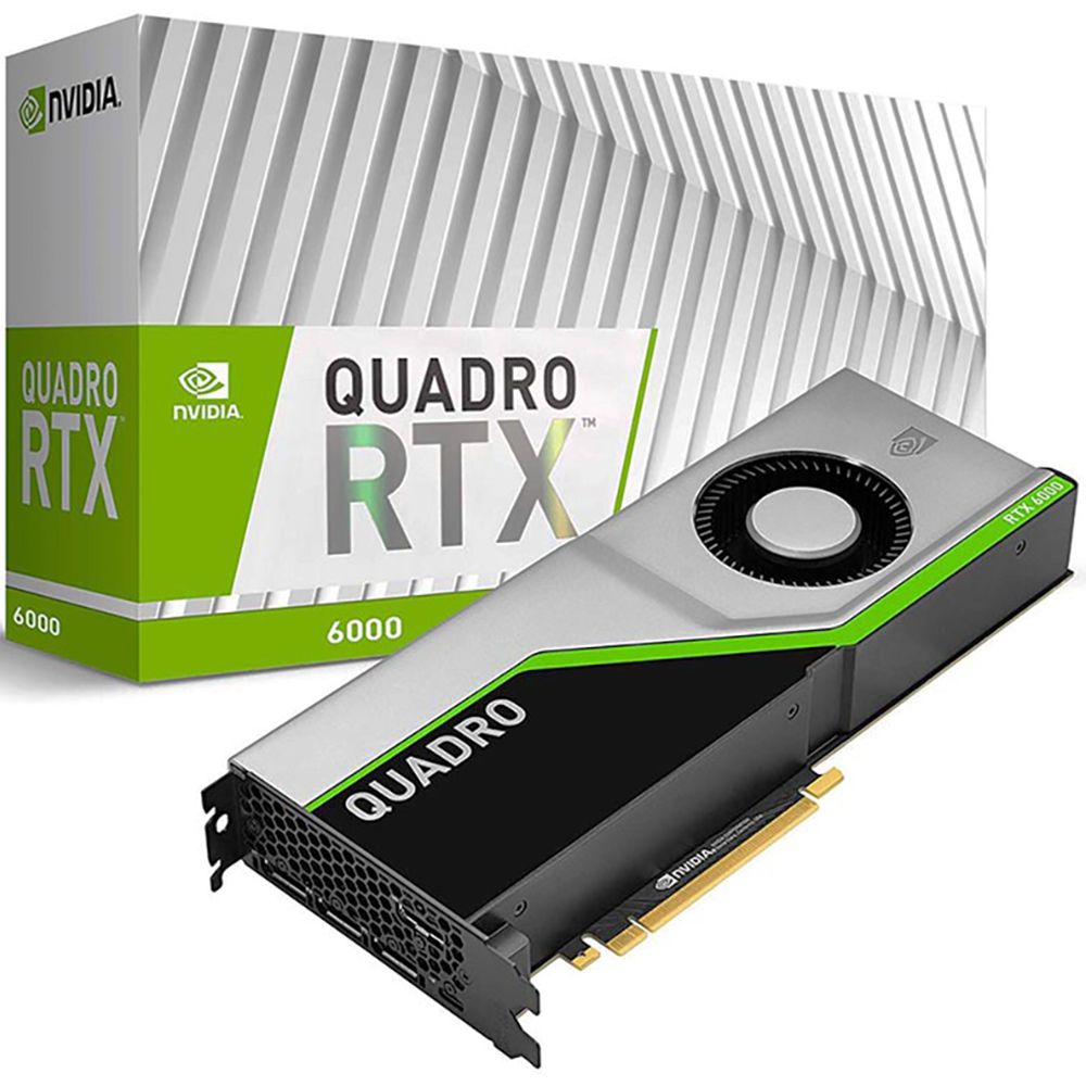 Видеокарта PNY Quadro RTX6000 (VCQRTX6000-PB) 24GB, GDDR6X, 384-bit, PCI-Ex16 Gen 3.0, SLI , HDCP 2.2 and HDMI 2.0b support {8}