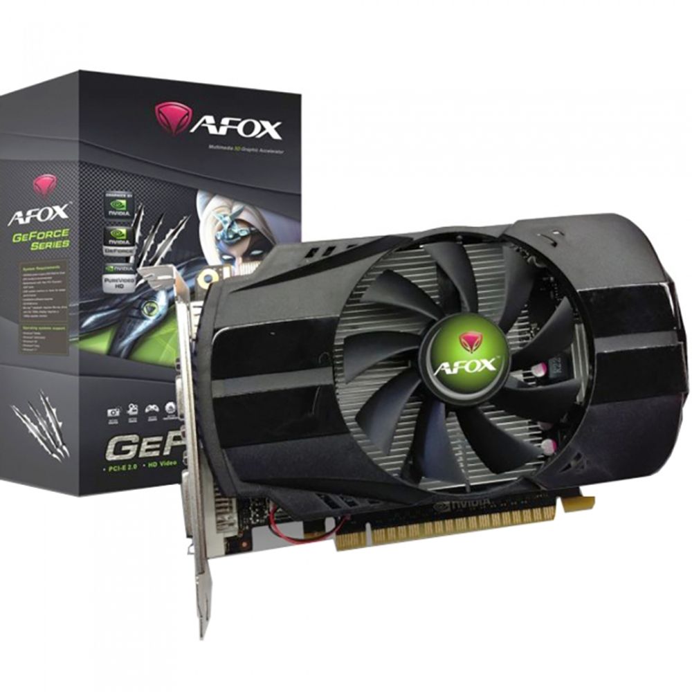 Видеокарта Afox GT730 4GB GDDR5 128bit VGA DVI HDMI 1FAN RTL {30} (780612)