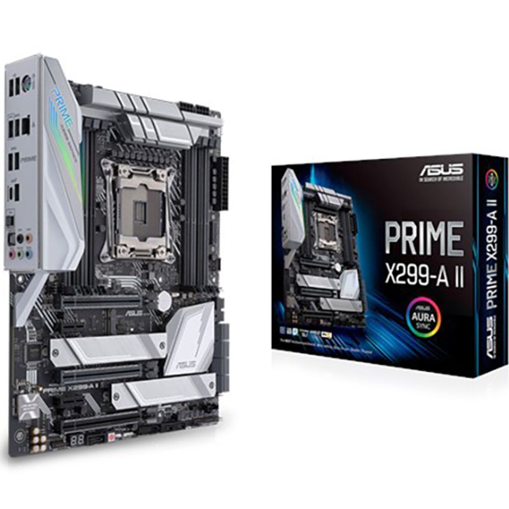Материнская плата ASUS PRIME X299-A II LGA2066 ATX 8xDDR4 3xPCIEx16 2xPCIEx1 3xM.2 GLAN  {5} (488594)