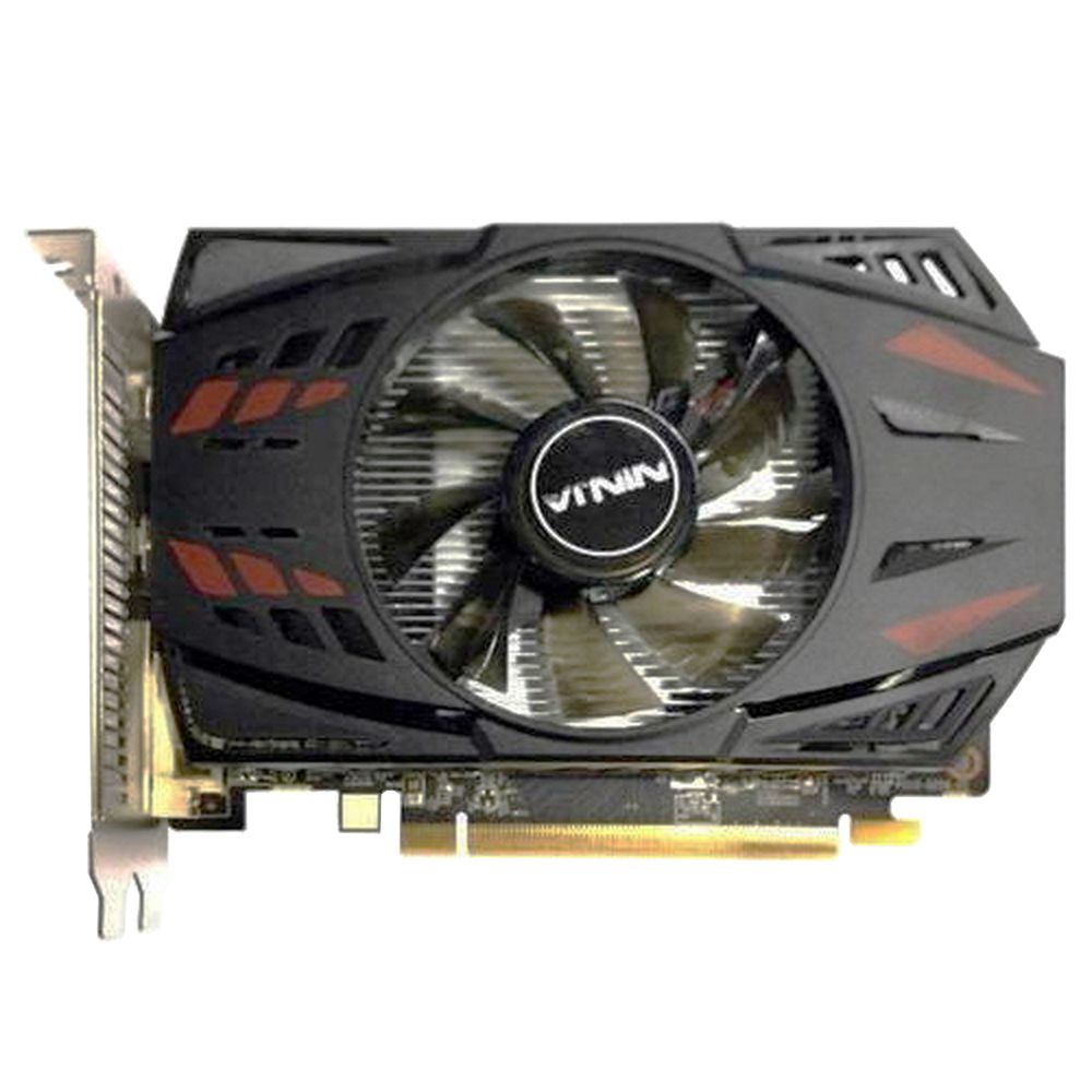 Видеокарта Ninja (Sinotex) RX550 4GB GDDR5 128bit DVI-D DP HDMI 1FAN RTL {25}