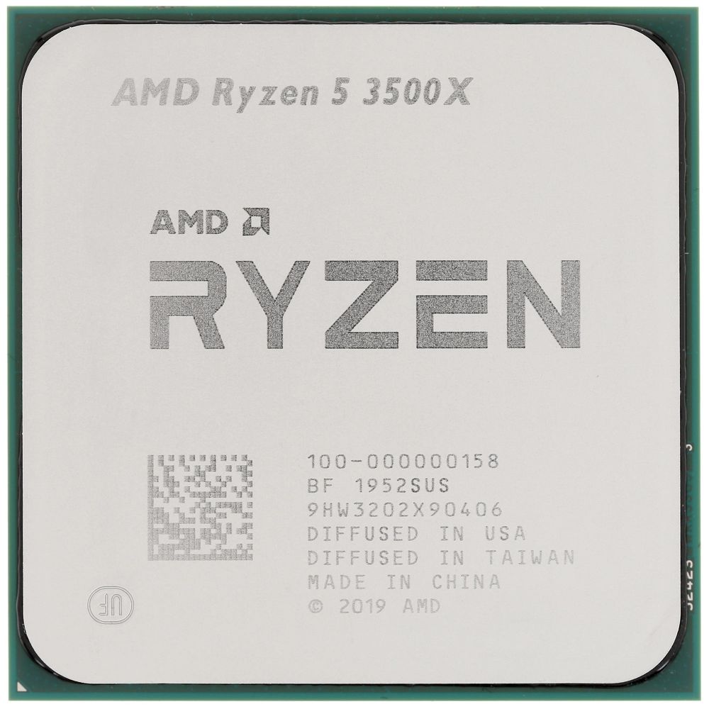Центральный Процессор AMD RYZEN 5 3500X OEM (Matisse, 7nm, C6/T6, Base 3,60GHz, Turbo 4,10GHz, Without Graphics, L3 32Mb, TDP 65W, SAM4) OEM