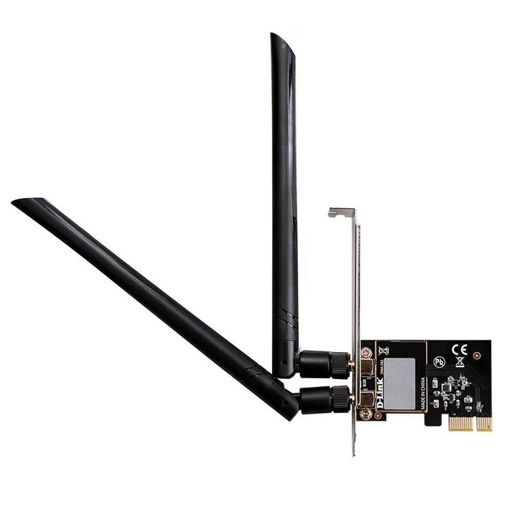 Адаптер беспроводной связи (Wi-Fi) D-Link DWA-582/RU/10/B1A Wireless AC1200 Dual-band PCI Express Adapter.Упаковка 10 штук DWA-582/RU/B