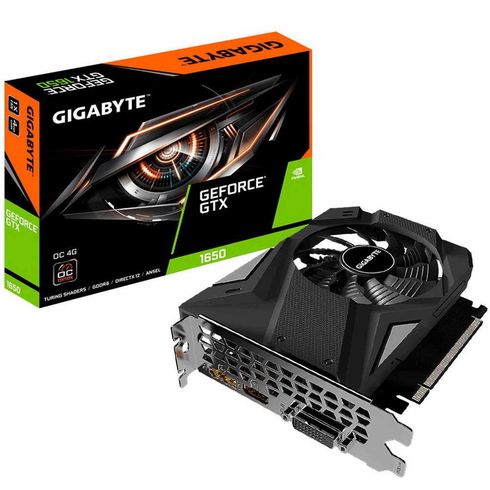 Видеокарта Gigabyte Bad Pack GTX1650 4GB 128bit GDDR6 DVI HDMI DP RTL {20}