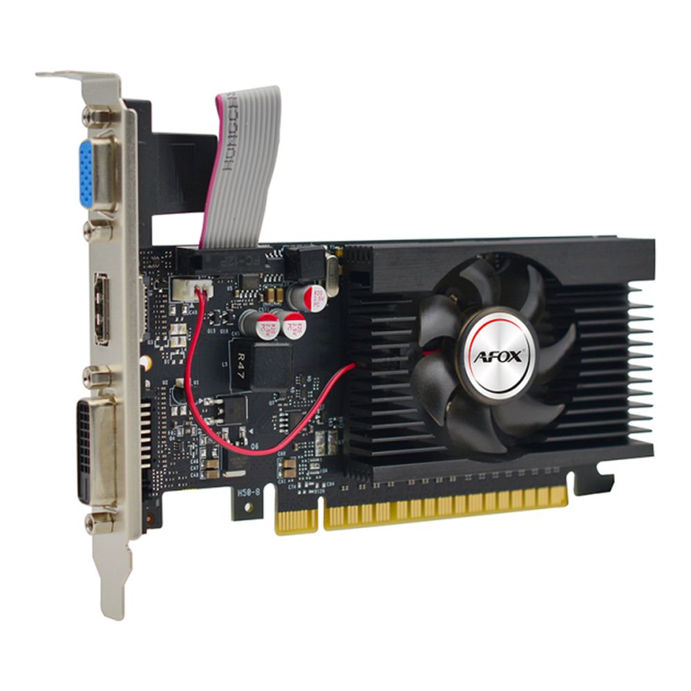 Видеокарта Afox Bad Pack GT710 2G DDR3 64BIT, LP Single Fan , RTL (AF710-2048D3L5-V3) RTL {30}