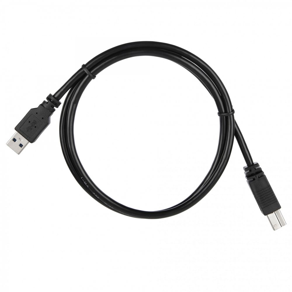Кабель ACD Кабель ACD-U3ABM-10L |ACD-U3ABM-10L| USB 3.0, A male - B male, ТТХ: |ACD-U3ABM-10L| (7/0.12BC+HDPE)*1P+|(7/0.12BC+HDPE)*2C+7/0.12BC+AL|*2P +7/0.16BC*2C+AL+7/0.12BC+B(80/0.12ALм)PVC5.5, Черный, 1м (742071)
