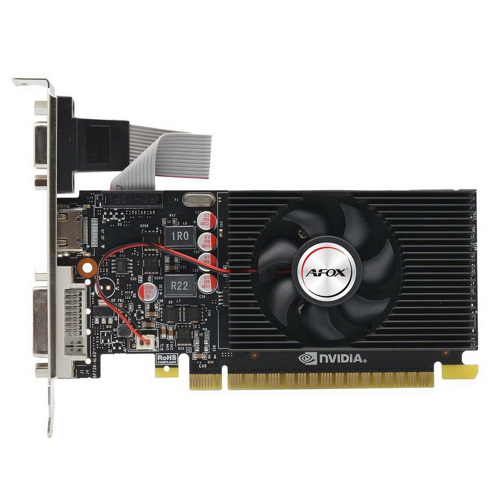 Видеокарта Afox GT710 4GB DDR3 64bit DVI HDMI 1FAN LP RTL