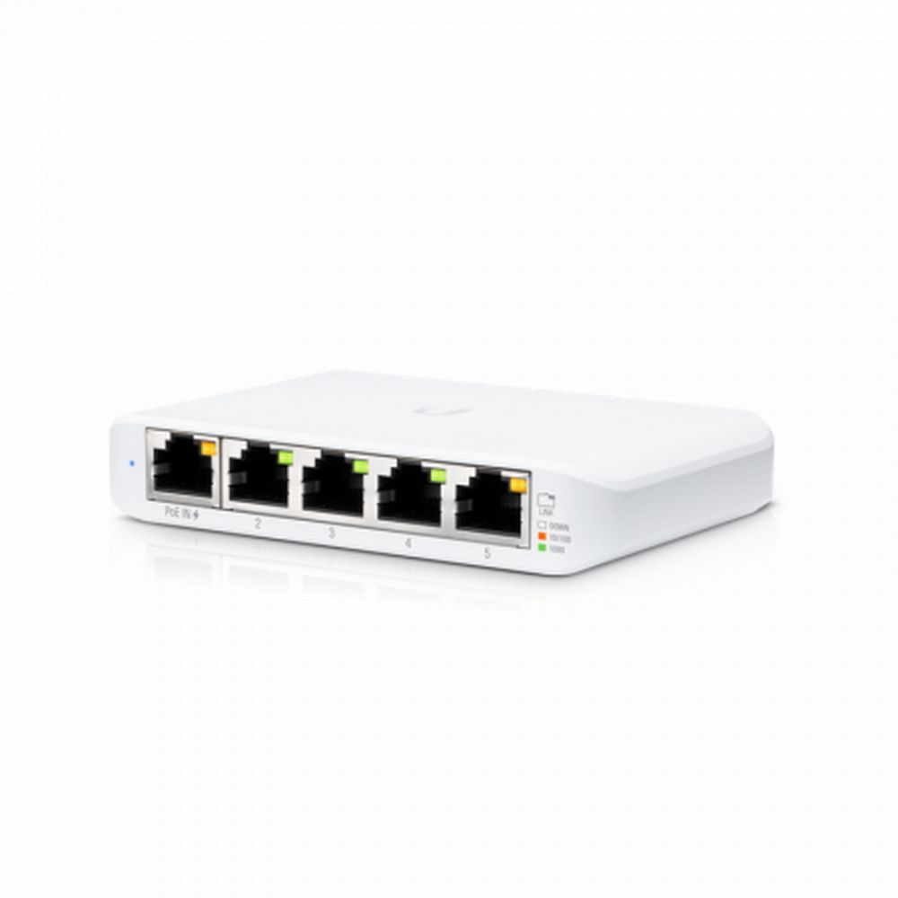 Коммутатор Ubiquiti UniFi Switch Flex Mini |USW-Flex-Mini| коммутатор, 5х 1G RJ45, (029698) {30}