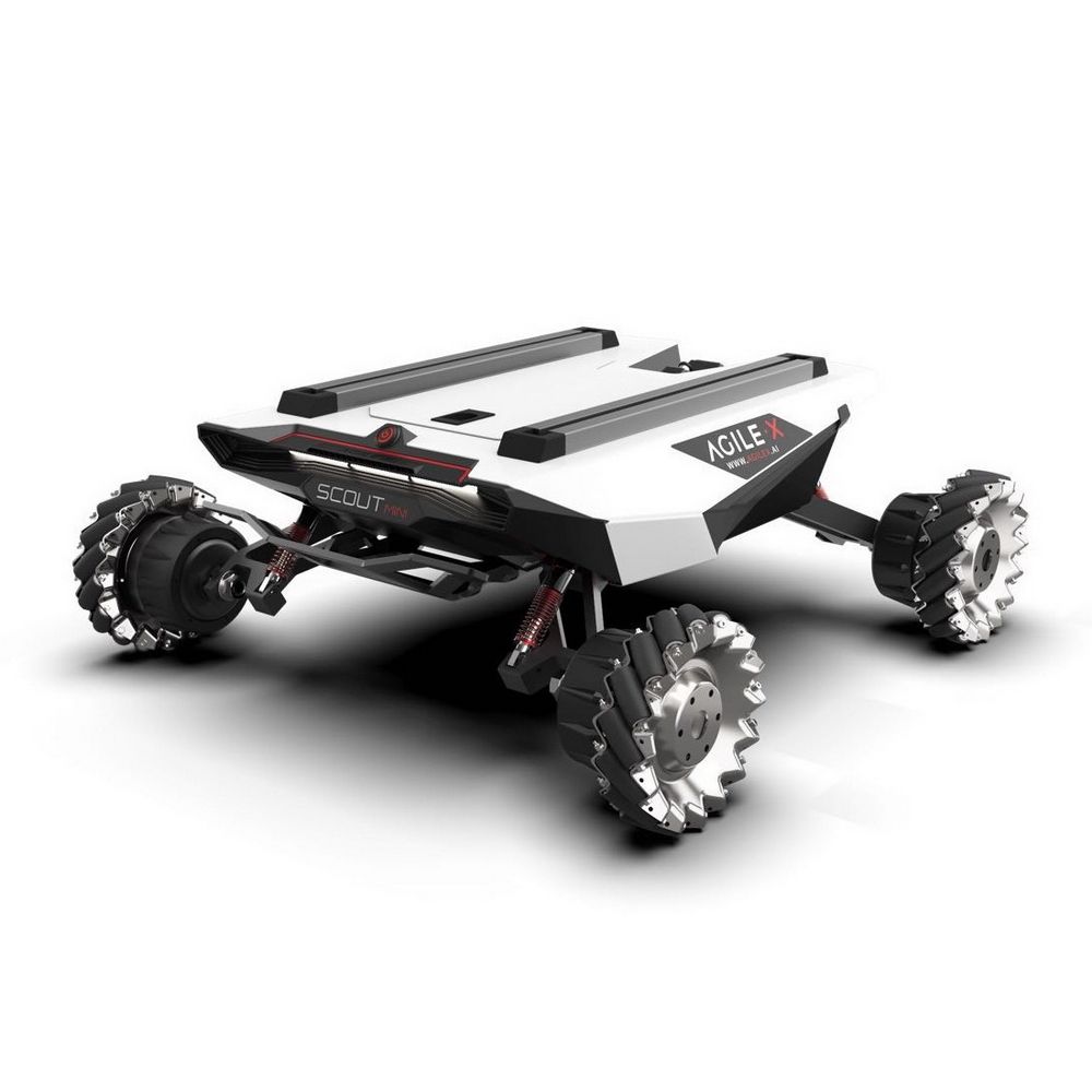 Колесный робот бренда AgileX модели Scout версии Mini (Mecanuum Wheel)