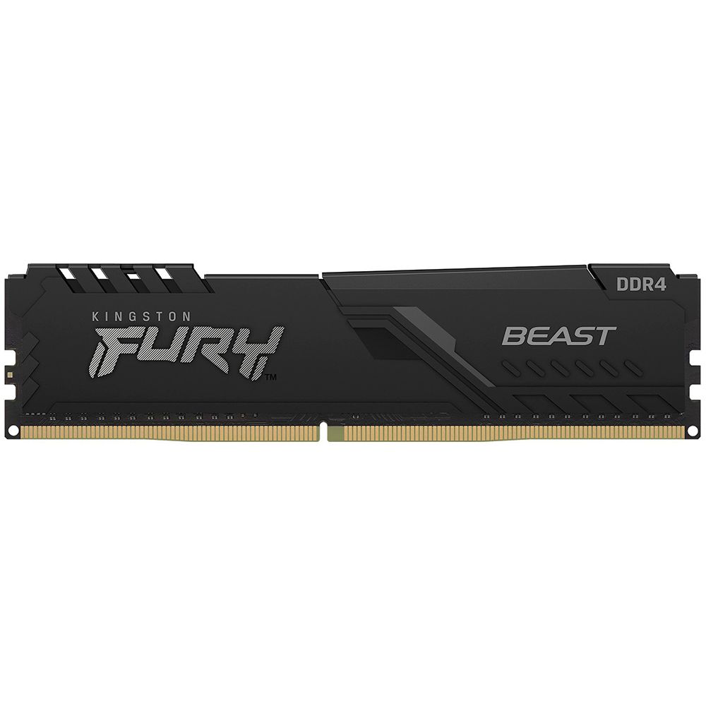Модуль памяти Kingston FURY Beast Black Gaming Memory KF432C16BB1/16 16GB DDR4 3200 DIMM Non-ECC, CL16, 1.35V, 1Gx8, RTL, (319880) {25}
