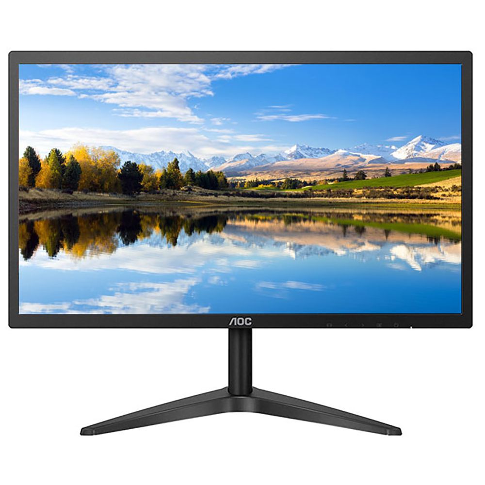 Монитор AOC 21.5" 22B2H Black (VA, 1920x1080, D-sub+HDMI, 7 ms, 178°/178°, 200 cd/m, 3000:1) (127165)