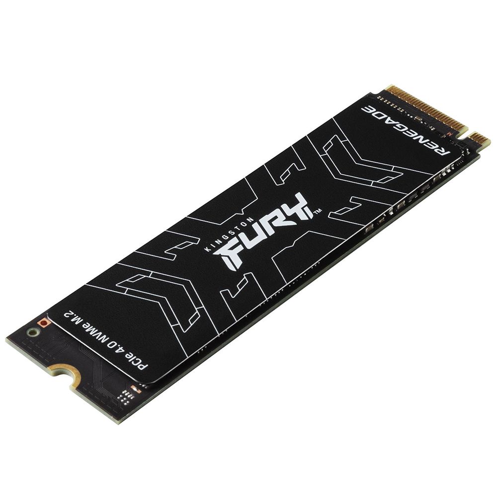 Твердотельный накопитель SSDKingston FURY Renegade M.2 2280 SFYRD/4000G 4TBGB Client SSD PCIe 4.0 NVMe, 7300/7000, IOPS 1000/1000K, MTBF 1.8M, 3D TLC, 4000TBW, 0.55DWPD, with Heat Spreader (5 лет), RTL