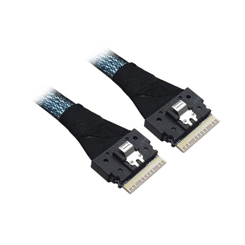 Кабель ACD-60007-MD-60CM Slimline SASx8 (SFF8654) -to- Slimline SASx8 (SFF8654), 60CM