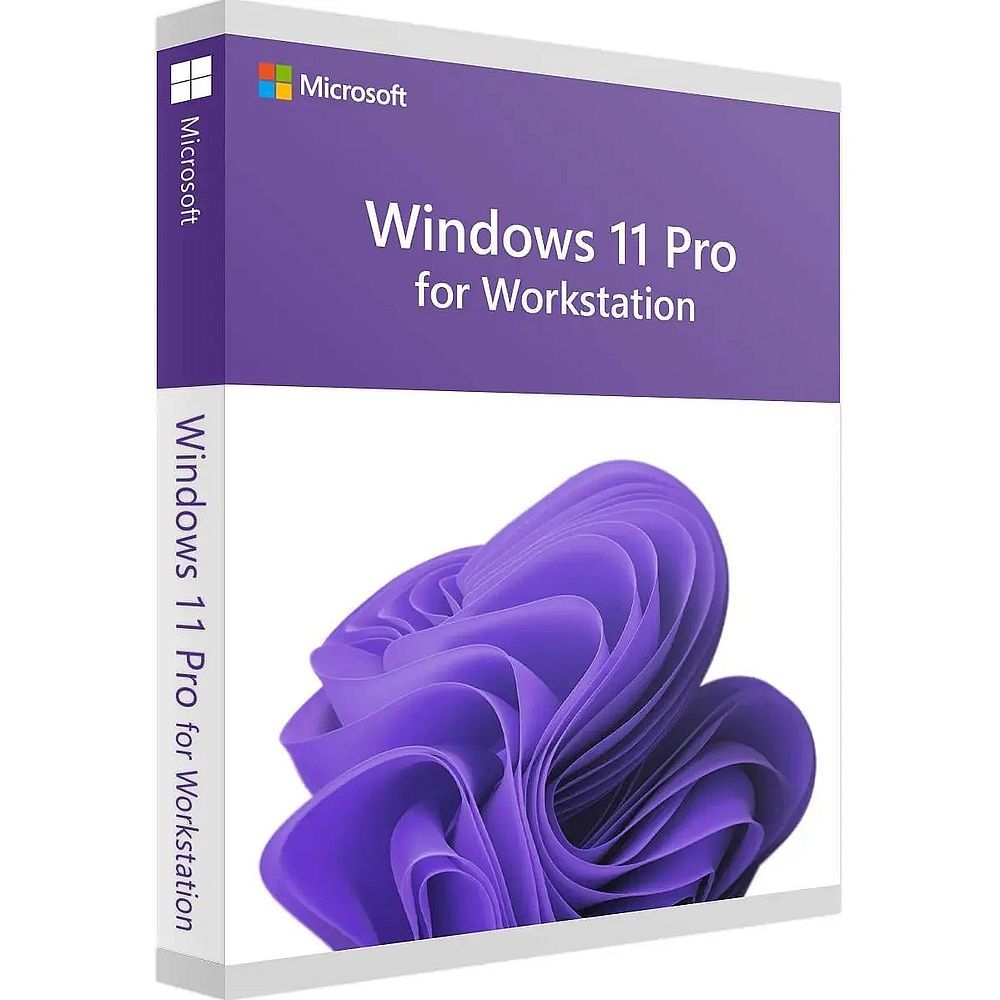 Операционная система Microsoft Windows 11 Professional for Wrkstns 64-bit Russian 1pk DSP OEI DVD лицензия с COA и носителем информации (HZV-00120)
