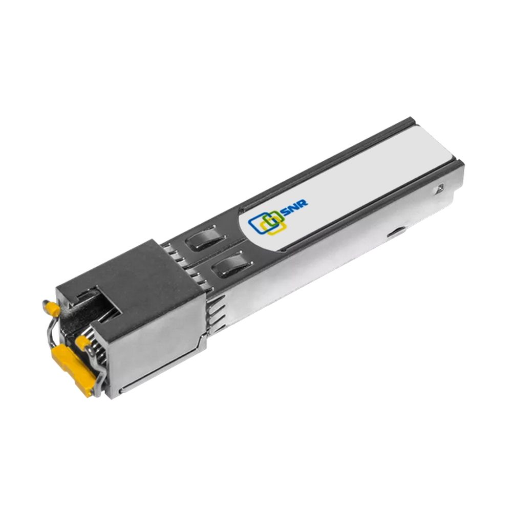 Модуль SNR Оптический модуль SFP-T , 10/100/1000Base-T (1 GbE), UTP, RJ45, up to 100m