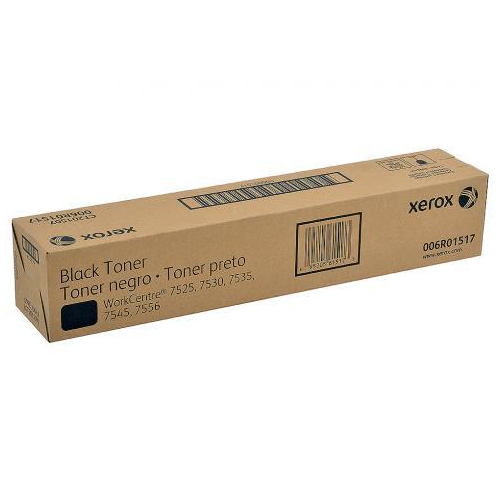 Тонер-картридж Xerox для WC 7525/7530/7535/7545/7556/7830/7835, 26К (O) чёрный 006R01517