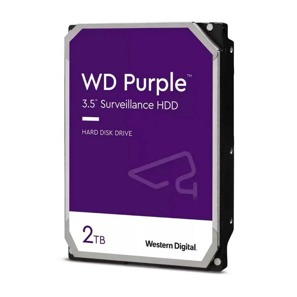 Жесткий диск WD 2Tb Purple (3.5", SATA-III, 5400rpm, 64Mb) (WD23PURZ)