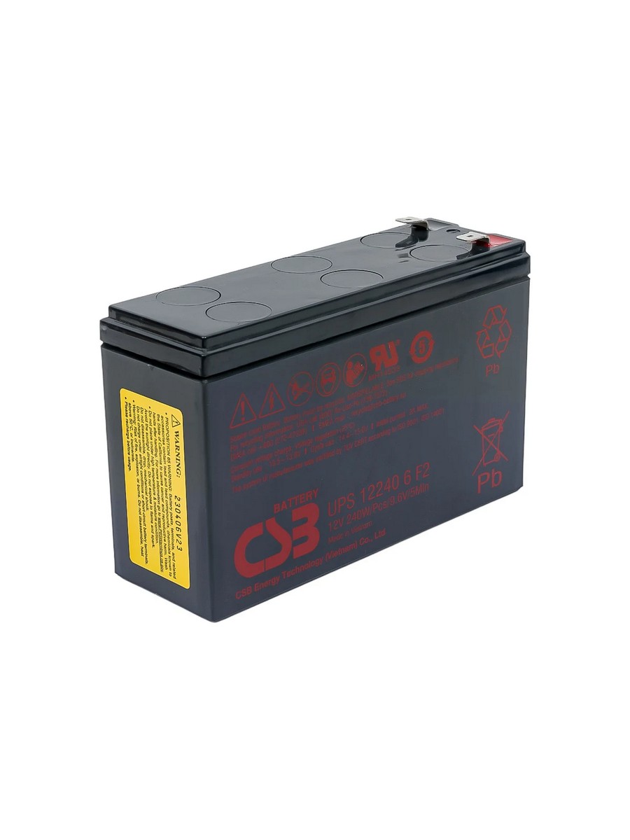 Аккумулятор CSB 12V 5Ah (UPS122406 F2 CSB)