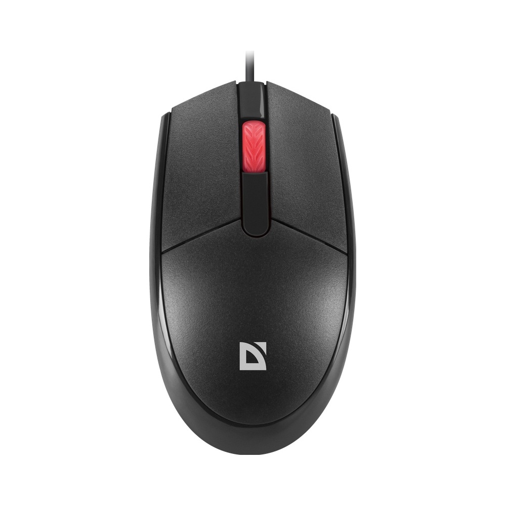 Мышь проводная DEFENDER Delta (Дельта) MM-523 черный (USB, 1000dpi, 3but) (52523)