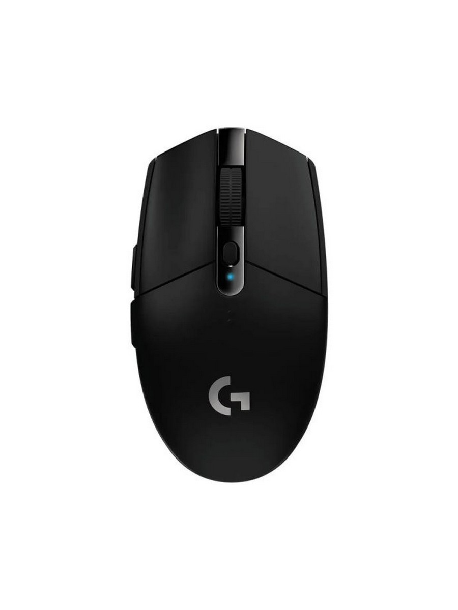 Мышь беспроводная игровая LOGITECH G304 LIGHTSPEED (Скорость света) черный (USB, 12000dpi, 6but) (910-005286)