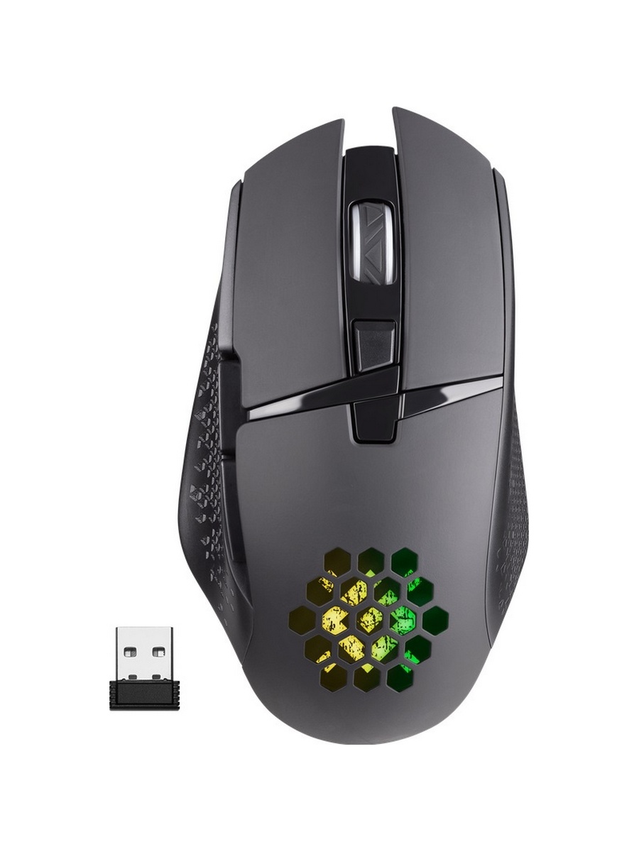 Мышь беспроводная DEFENDER Glory (Слава) GM-514 черный (USB, 3200dpi, 7but) (52514)