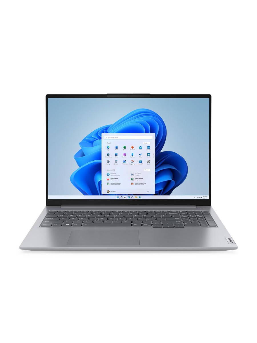Ноутбук 16" IPS WUXGA LENOVO ThinkBook 16 G8 IAL серый (Core Ultra 5 225U/16Gb/512Gb SSD/VGA int/FP/noOS) ((21SK0027GQ))