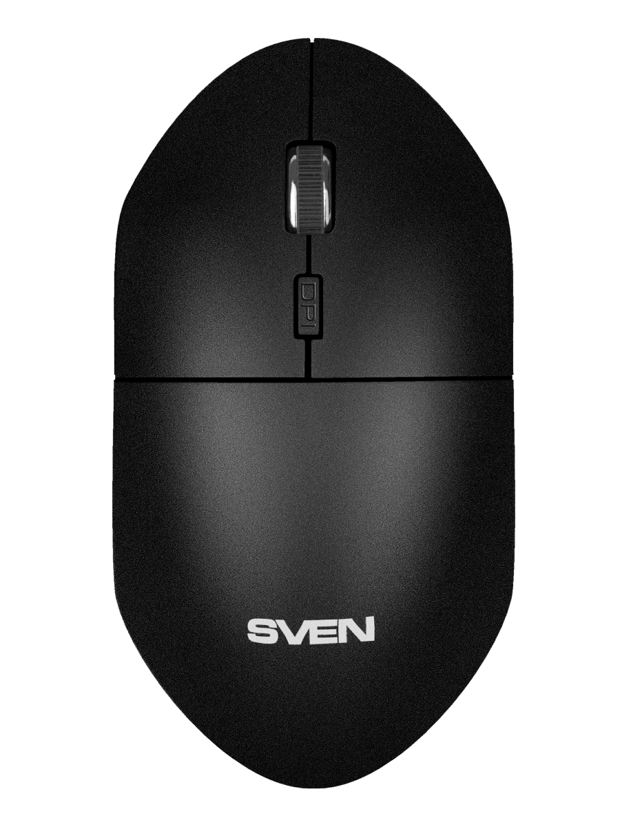 Мышь беспроводная SVEN RX-515SW черный (USB, 1600dpi, 4but) (SV-019969)