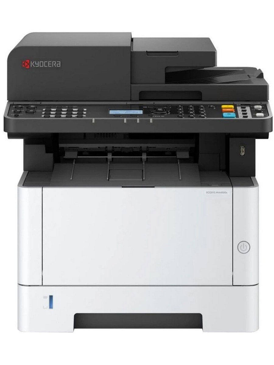 МФУ лазерный KYOCERA ECOSYS MA4000x (А4, принтер/сканер/копир, 1200dpi, 40ppm, 1Gb, DADF50, Lan, USB) (110C143AX0) АЗИЯ