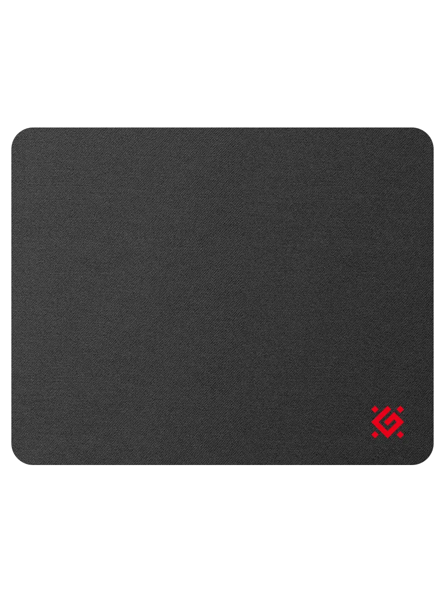 Коврик для мыши DEFENDER Black One (Черный Один) (тканевый, прорезиненное основание, 200x250x2мм) (50016)