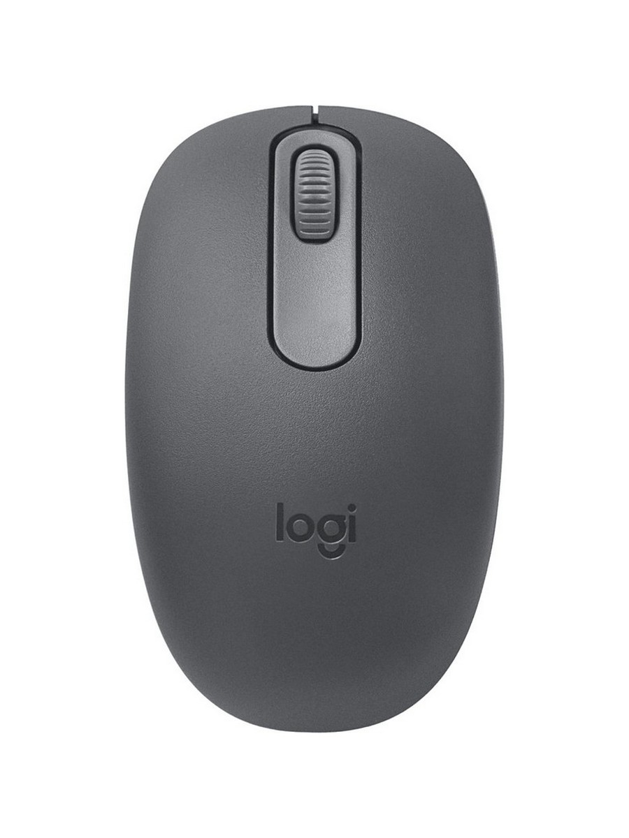 Мышь беспроводная LOGITECH M196 графит (BT, 1000dpi, 3but) (910-007315)