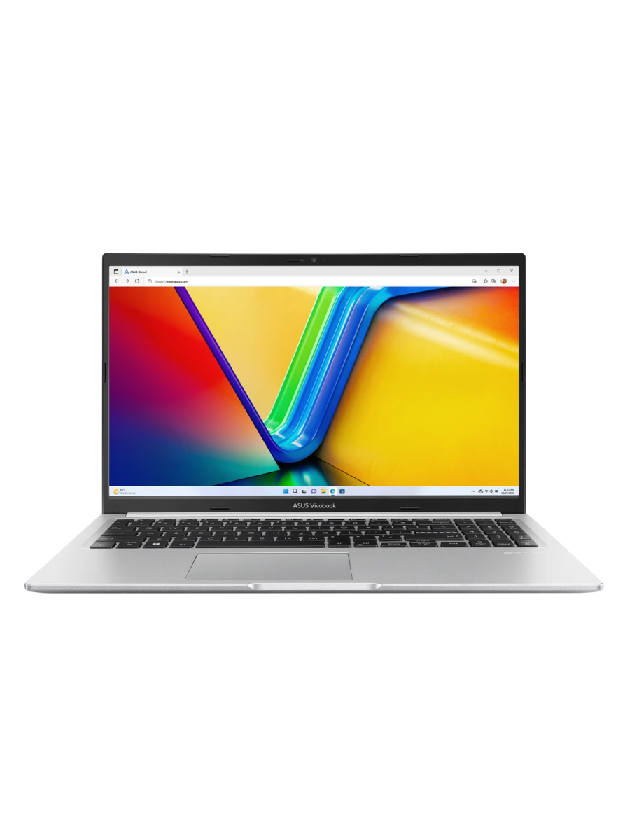 Ноутбук 15.6" IPS FHD ASUS X1502VA-BQ490 серебристый (Core i7 13620H/16Gb/512Gb SSD/VGA int/noOS) ((90NB10T2-M01FP0))