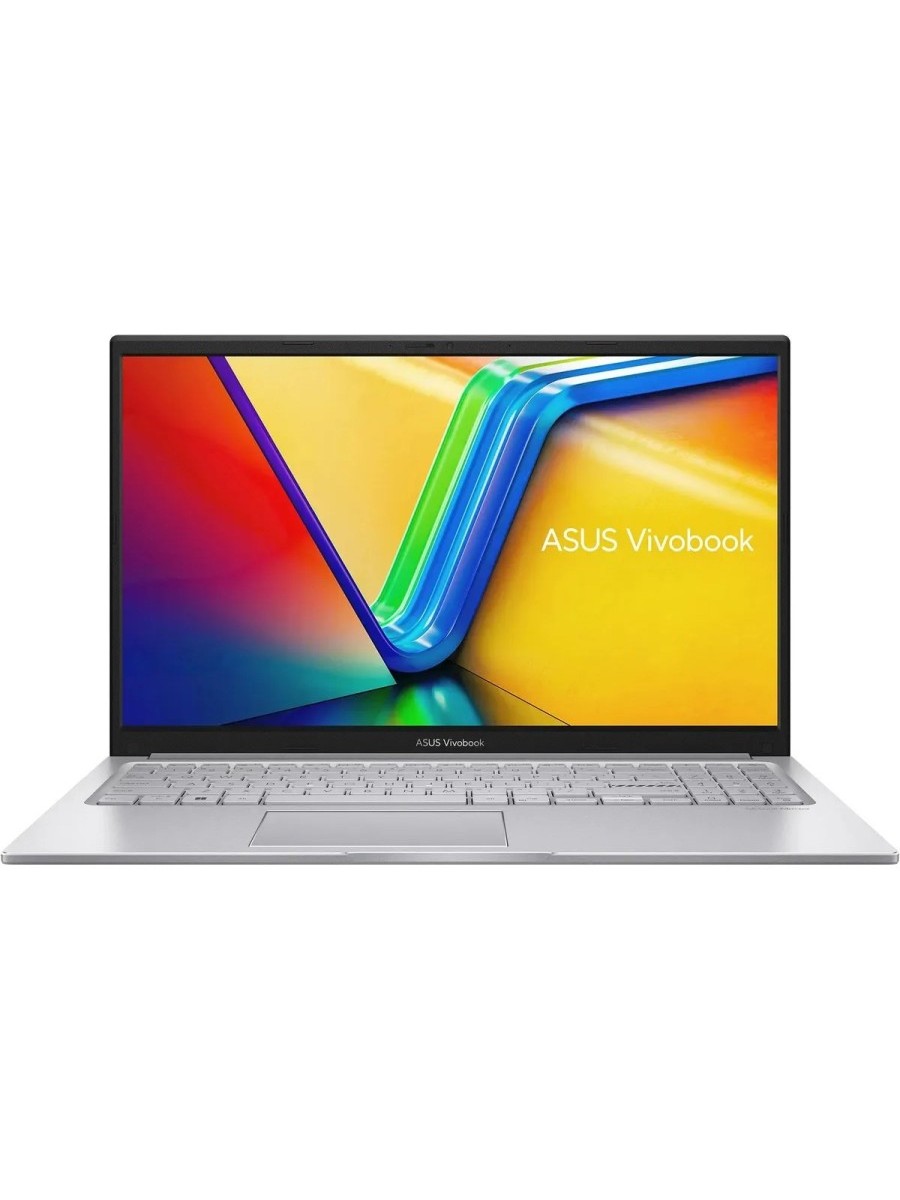 Ноутбук 15.6" IPS FHD ASUS X1504VA-BQ4060 серебристый (Core 3 100U/16Gb/512Gb SSD/VGA int/noOS) (90NB13Y2-M03600)