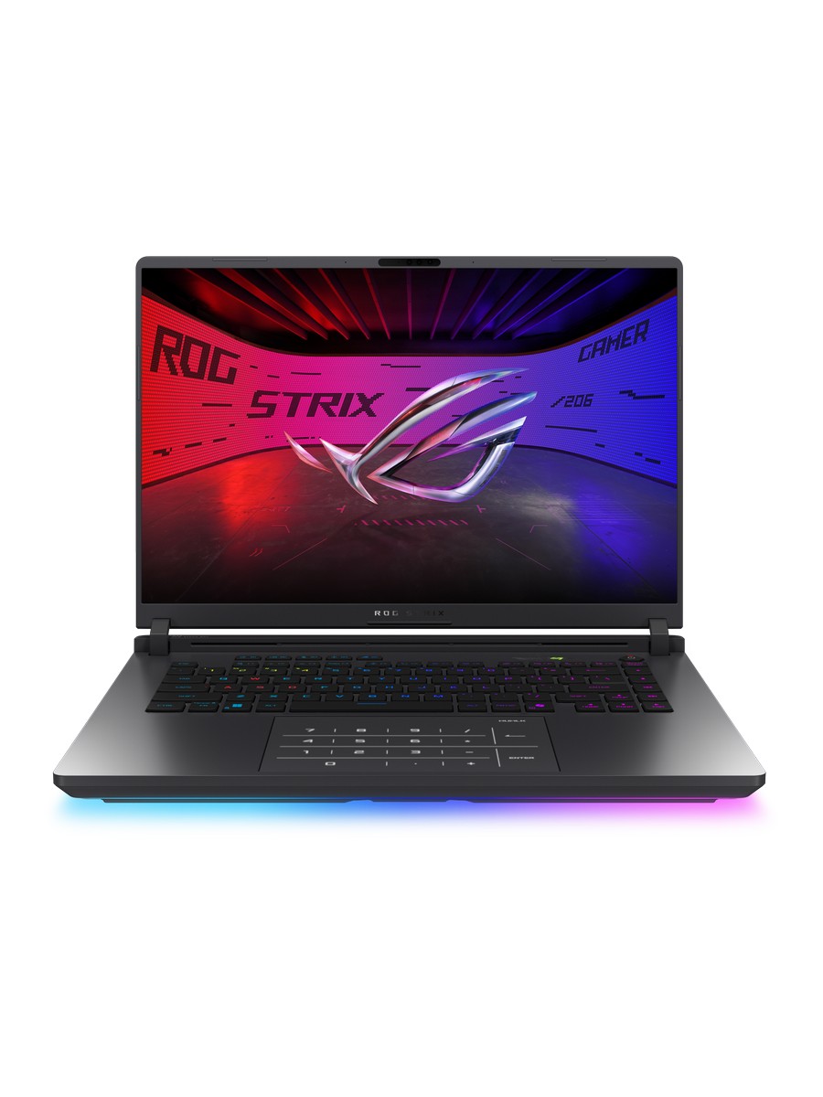 Ноутбук 16" IPS WQXGA ASUS G615LR-S5348 серый (Core Ultra 7 255HX/32Gb/1Tb SSD/5070 Ti 12Gb/noOS) (90NR0LR1-M00FB0)