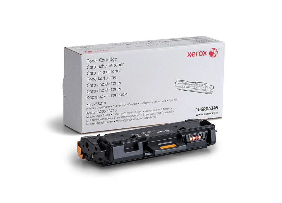 Тонер-картридж XEROX B205/B210/B215, 3КХ2шт (O) 106R04349