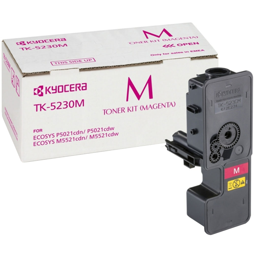 Тонер-картридж TK-5230M Kyocera P5021/M5521 2,2К, (O), красный