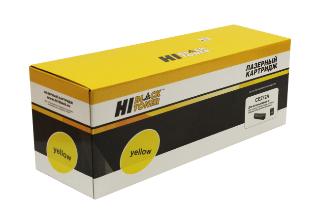 Картридж Hi-Black (HB-CE272A) для HP CLJ CP5520/5525/Enterprise M750, Восстанов., Y, 15K