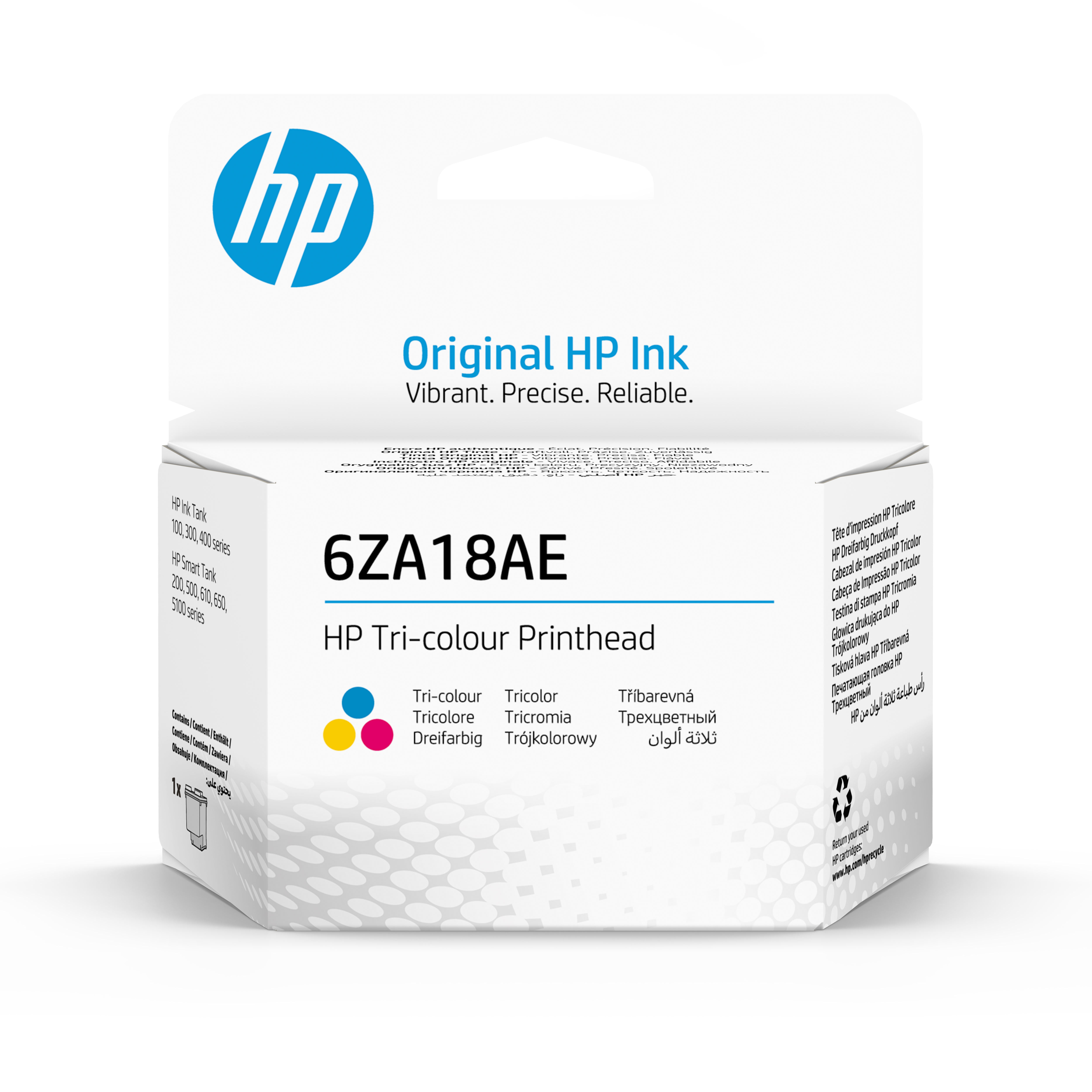 Печатающая головка для HP InkTank 100/300/400/415 SmartTank 300/400/500 (O) 6ZA18AE color