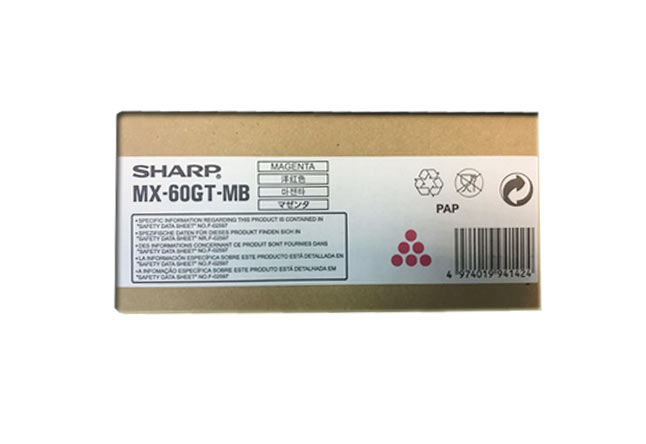 Тонер-картридж пурпурный Sharp Sphinx/Phoenix/Griffin, 12К (O) MX60GTMB/MX61GTMB