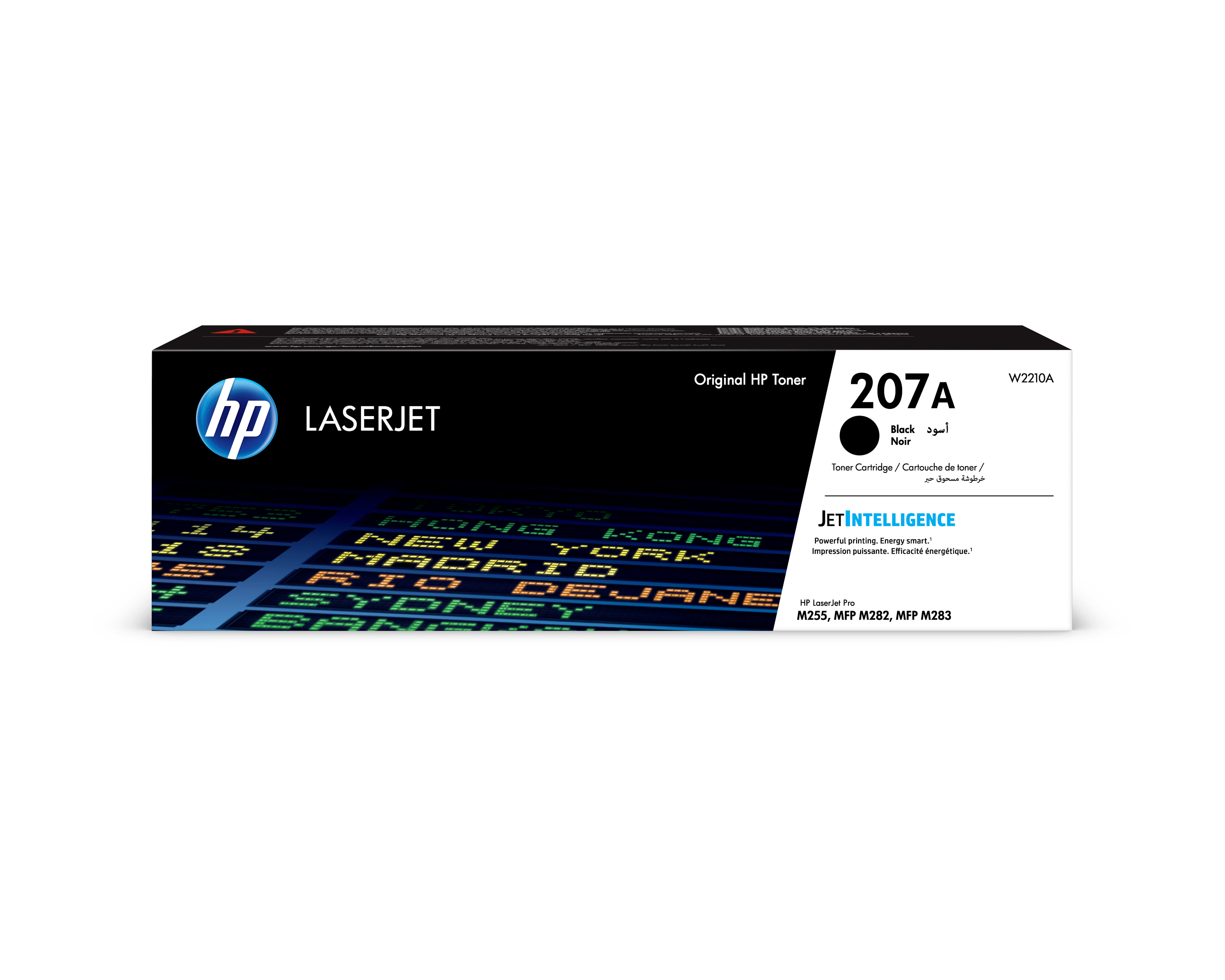 Картридж лазерный HP 207A для HP M255/MFP M282/M283 1,35К (O) черный W2210A