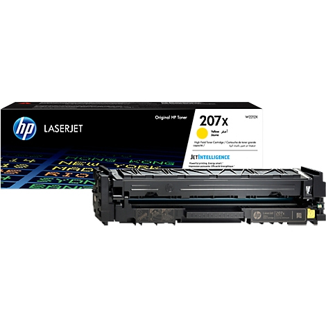 Cartridge HP 207X для CLJ M255/M282/M283, желтый (2 450 стр.)