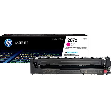 Cartridge HP 207X для CLJ M255/M282/M283, пурпурный (2 450 стр.)
