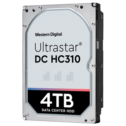 Western Digital Ultrastar DC HС310 HDD 3.5" SATA 4Tb, 7200rpm, 256MB buffer, 512e (HUS726T4TALE6L4 HGST), 1 year