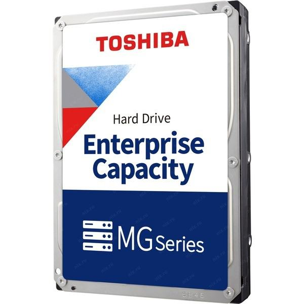 Toshiba Enterprise HDD 3.5" SATA 20TB, 7200 rpm, 512MB buffer, MG10ACA20TE, 1 year