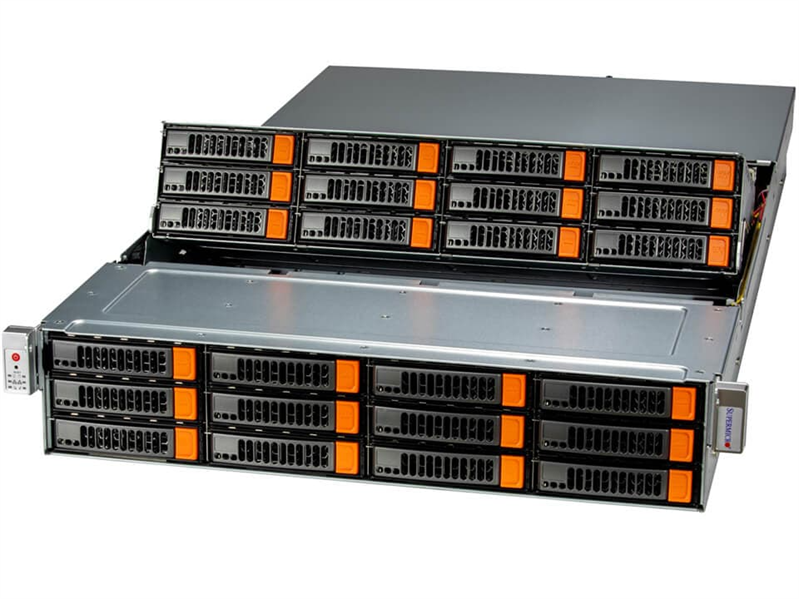 Supermicro GPU A+ 4U Server 4125GS-TNRT noCPU(2)9004/9005 EPYC/TDP 400W/no DIMM(24) only DDR5/SATARAID HDD(2)SFF NVMe(4)SFF/2x10Gbe/support up to 8 double/Single width GPU/4x2000W