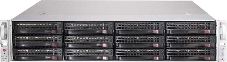 Supermicro Storage JBOD Chassis 2U 826BE1C-R609JBOD Up to 12 x 3.5/ Single Expander Backplane/2x600W
