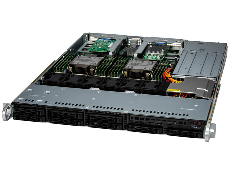 Supermicro SuperServer 1U 121C-TN2R 2x6530/ 4x64Gb/ 1x 480GB SATA/  2x10GbE/ SFT-DCMS-SINGLE