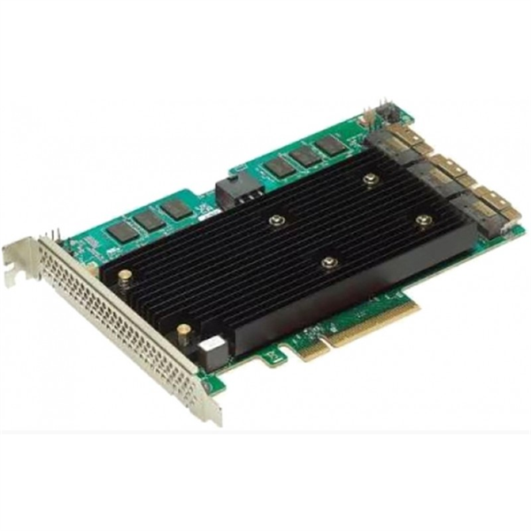 Broadcom RAID Controller 9670-24i, PCIe 4.0 x8 LP, Tri-Mode SAS/SATA/NVMe, RAID 0,1,5,6,10,50,60, 24port(3*int SFF8654), 8GB Cache, SAS4124, RTL